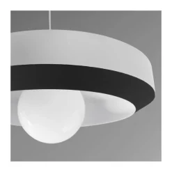 Lámpara de techo colgante Orso 35 1luz 1xE27 acabado blanco estilo moderno 35cm Ø