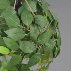Lámpara de techo colgante Leavy Verde 1XE27 38cm Ø