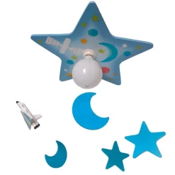 Lámpara Estrellas lanzadera azul