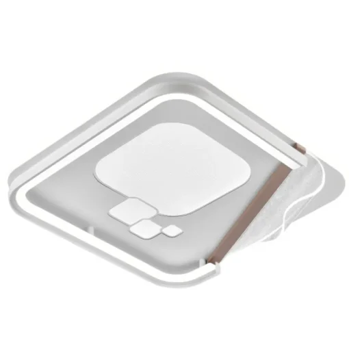Plafón de techo Beech Cuadrado LED 95w 3CCT 50X50 CM
