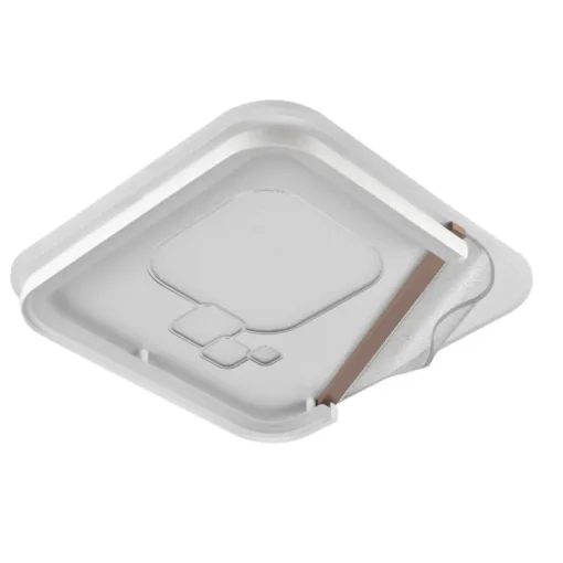 Plafón de techo Beech Cuadrado LED 95w 3CCT 50X50 CM