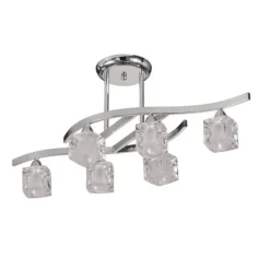 Plafón Hielo Cromo 6L