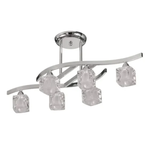 Plafón Hielo Cromo 6L