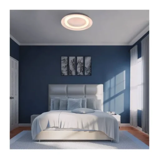 Plafón Jara Gris / Blanco 70cm