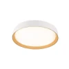Plafón Lea Blanco / Madera 80cm