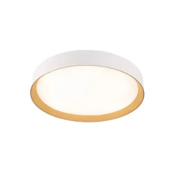 Plafón Lea Blanco / Madera 80cm