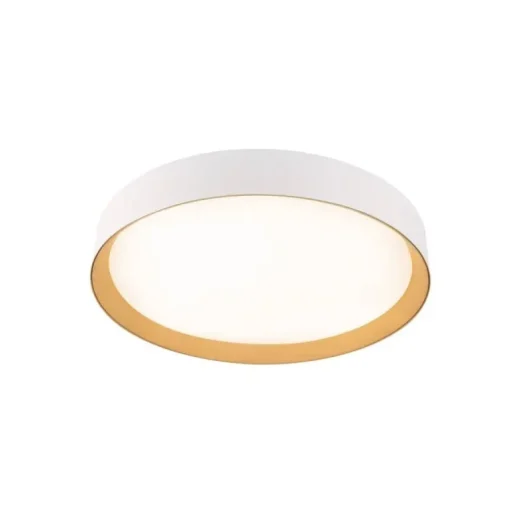 Plafón Lea Blanco / Madera 80cm