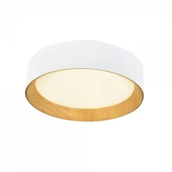 Plafón Lea Blanco/ Madera 60cm