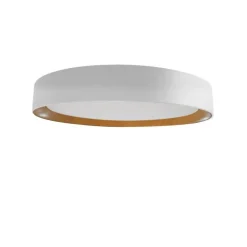 Plafón Lea Blanco/ Madera 60cm