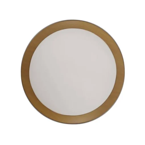 Plafón Lea Blanco/ Madera 60cm