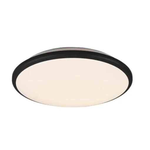 Plafón Limbus Negro 34cm 3000k
