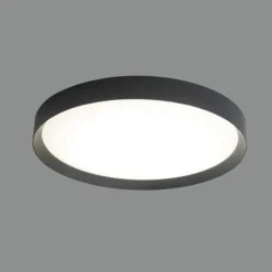 Plafón Minsk Negro 22w 4000k