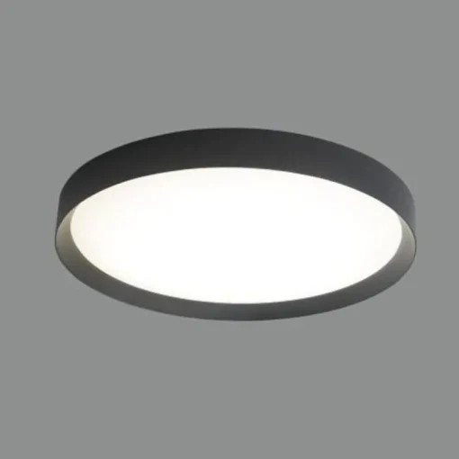 Plafón Minsk Negro 22w 4000k
