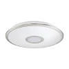 Plafón Nilo 30w cromo mate