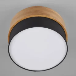 Plafón Seasons Negro/ Madera PQ