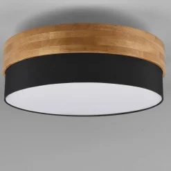 Plafón Seasons Negro /Madera