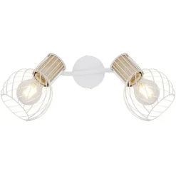 Regleta Luise 2l blanco