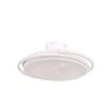 Ventilador de techo Andrea LED 45w 3CCT acabado blanco estilo moderno plafón ventilador motor DC 59cm Ø