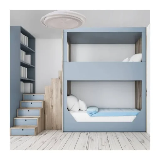 Ventilador de techo Andrea LED 45w 3CCT acabado blanco estilo moderno plafón ventilador motor DC 59cm Ø