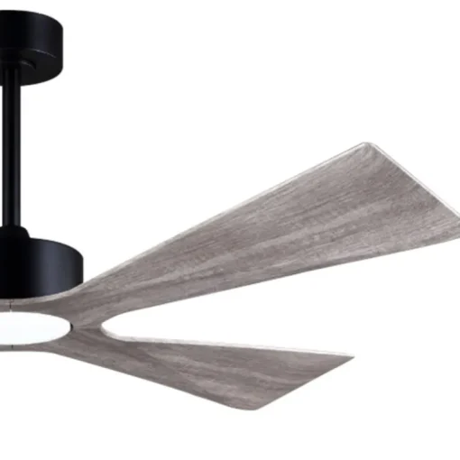 Ventilador de techo Bali gris LED 18w 3CCT acabado negro aspas gris estilo moderno motor DC apto para exterior IP44 137cm Ø