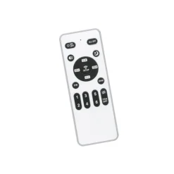 Ventilador de techo Byan blanco LED 18w 3CCT acabado blanco estilo moderno motor DC 60cm Ø