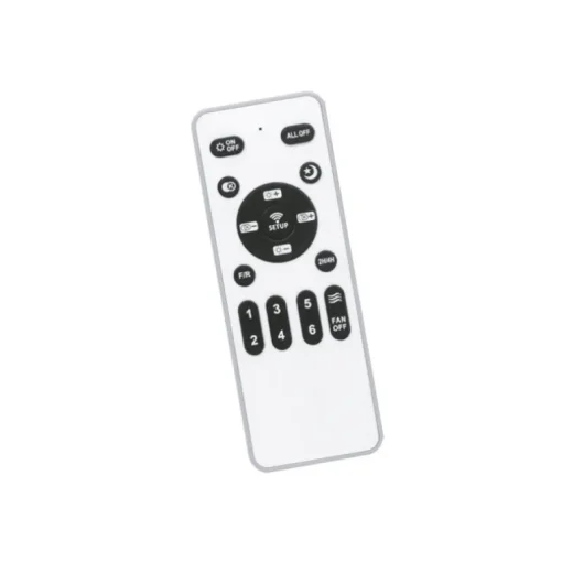 Ventilador de techo Byan negro/madera LED 18w 3CCT acabado negro efecto madera tono oscuro estilo moderno motor DC 92cm Ø