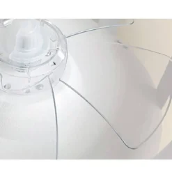 Ventilador de techo Iris LED 36w 3CCT RGB acabado blanco estilo moderno motor DC 45cm Ø