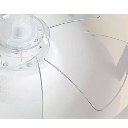 Ventilador de techo Iris LED 36w 3CCT RGB acabado blanco estilo moderno motor DC 45cm Ø