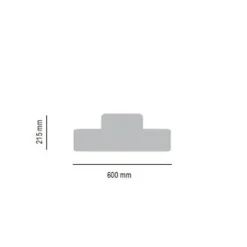 Ventilador de techo Karina marrón LED 40w 3CCT acabado marrón estilo moderno motor DC 60cm Ø