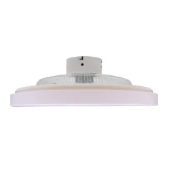 Ventilador de techo Kitale LED 45w 3CCT acabado blanco estilo moderno plafón ventilador motor DC 59cm Ø