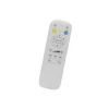 Ventilador de techo Stel Mini blanco/madera LED 20w 3CCT acabado blanco aspas efecto madera estilo moderno motor DC 92cm Ø