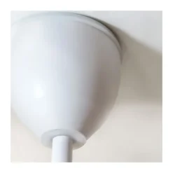 Ventilador de techo Storm IP44 Sin luz acabado blanco motor AC 3 velocidades para exterior 132cm Ø
