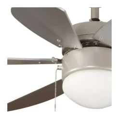 Ventilador de techo Tabit plata 1xE27 acabado plata aspas acabado plata estilo moderno motor AC 84cm Ø