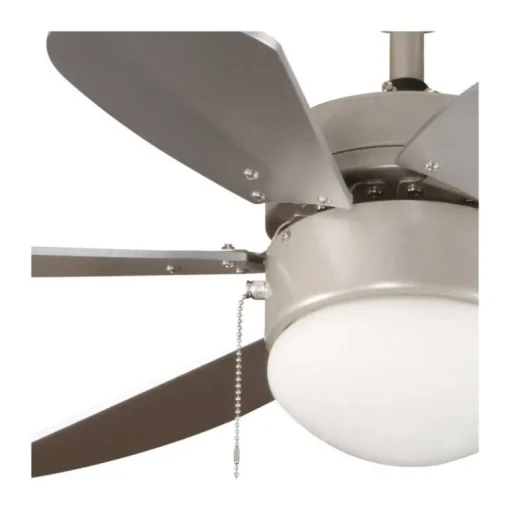 Ventilador de techo Tabit plata 1xE27 acabado plata aspas acabado plata estilo moderno motor AC 84cm Ø