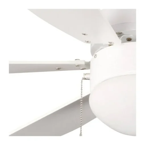Ventilador de techo Tabit blanco 1xE27 acabado blanco aspas acabado blanco estilo moderno motor AC 84cm Ø